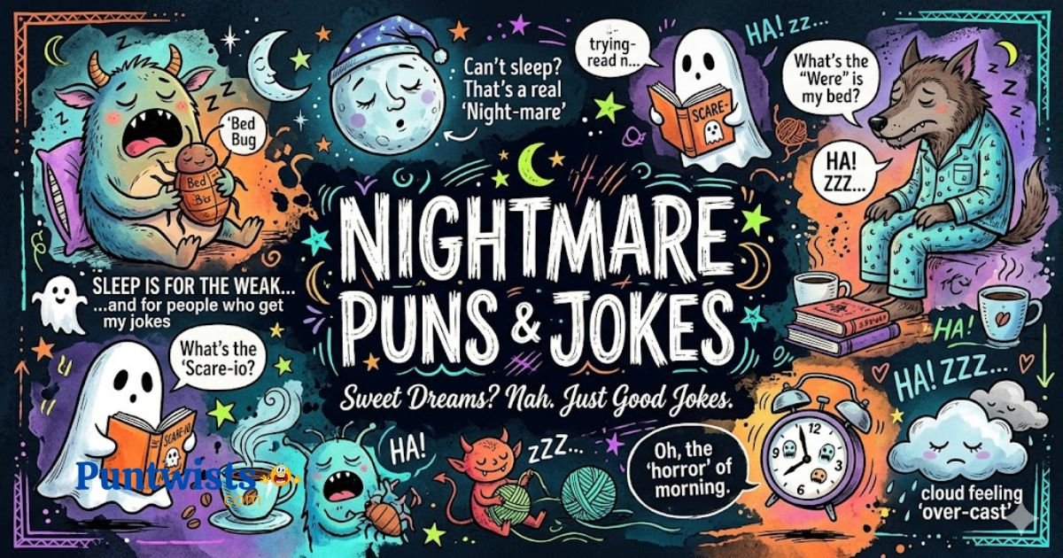 395+😈Nightmare Puns & Jokes Spooky Laugh! (2026)