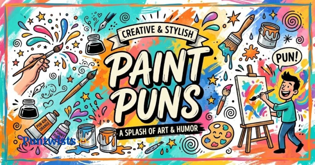 310+๐จPaint Puns That Color Your Mood With Laughter! 2026 - puntwists.com