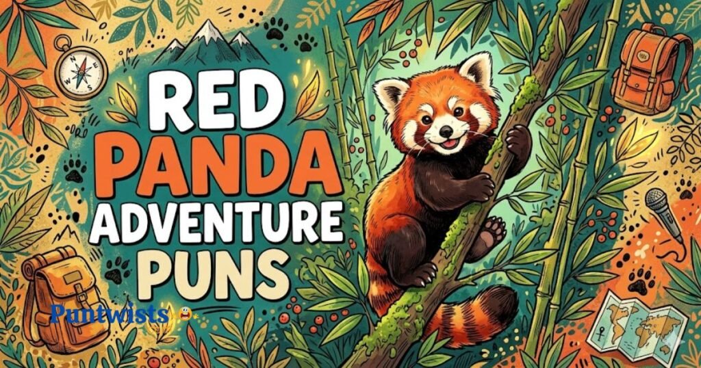 Red Panda Adventure Puns