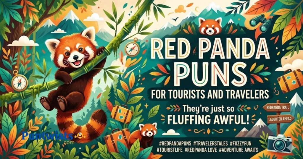 Red Panda Puns For Tourists And Travelers