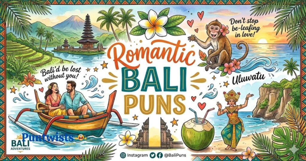 Romantic Bali Puns