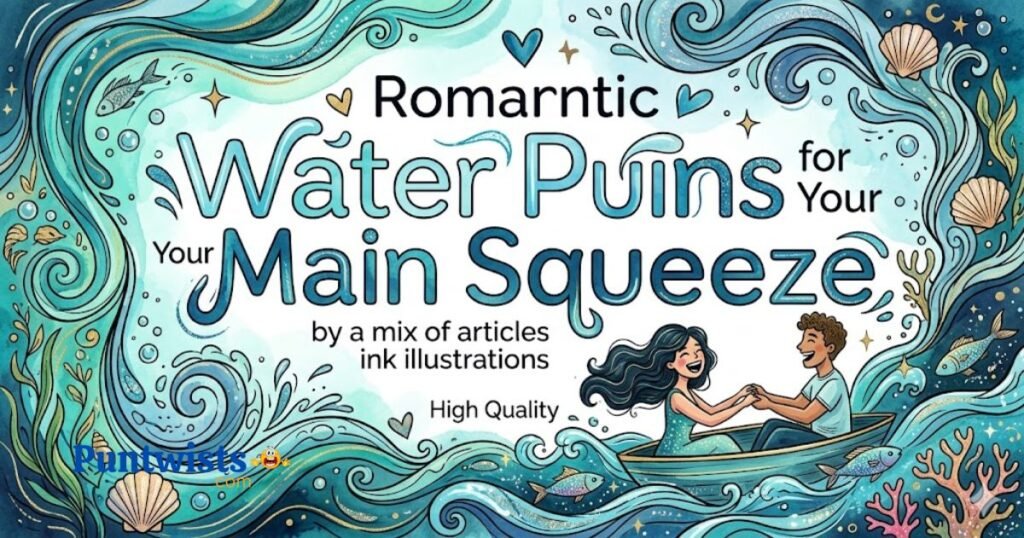 Romantic Water Puns For Your Main Squeeze