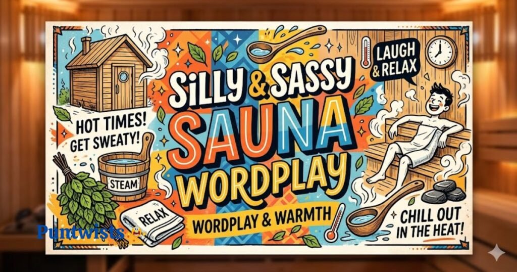 Silly And Sassy Sauna Wordplay