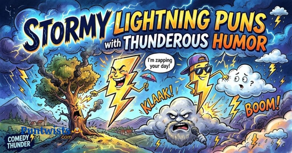 Stormy Lightning Puns With Thunderous Humor