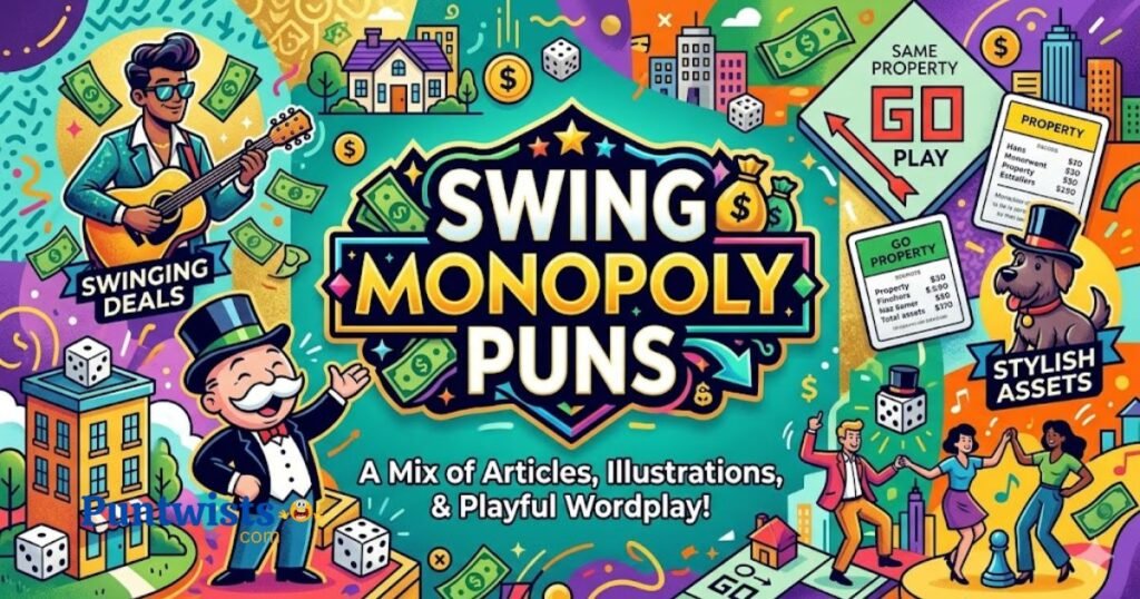 Swing Monopoly Puns