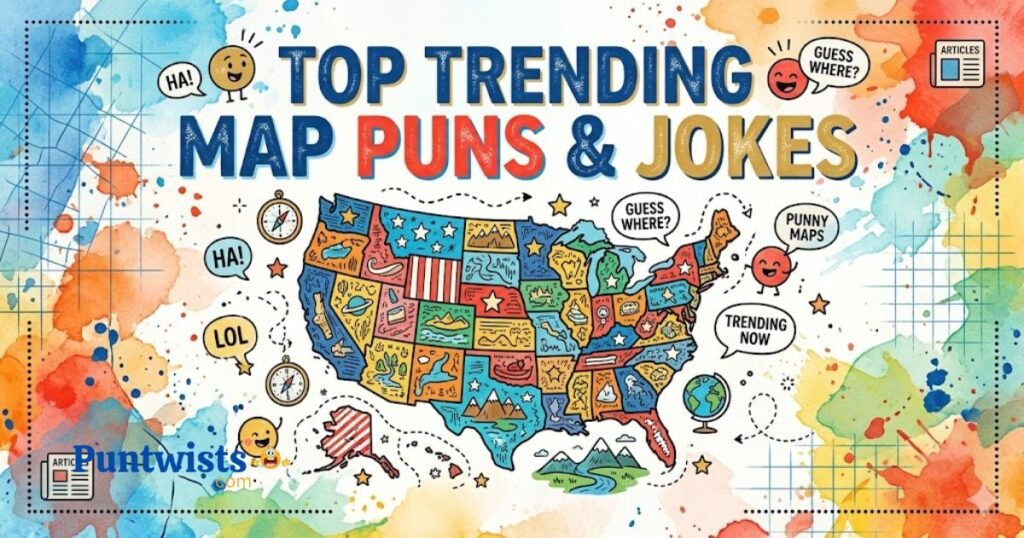 Top Trending Map Puns And Jokes