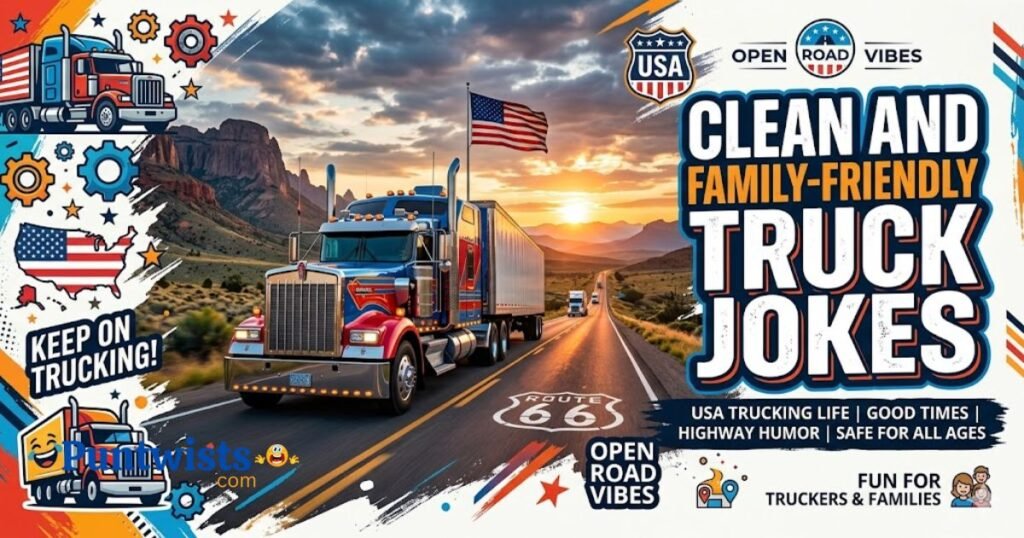 Clean And Family Friendly Truck Jokes