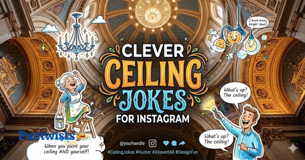 Clever Ceiling Jokes For Instagram