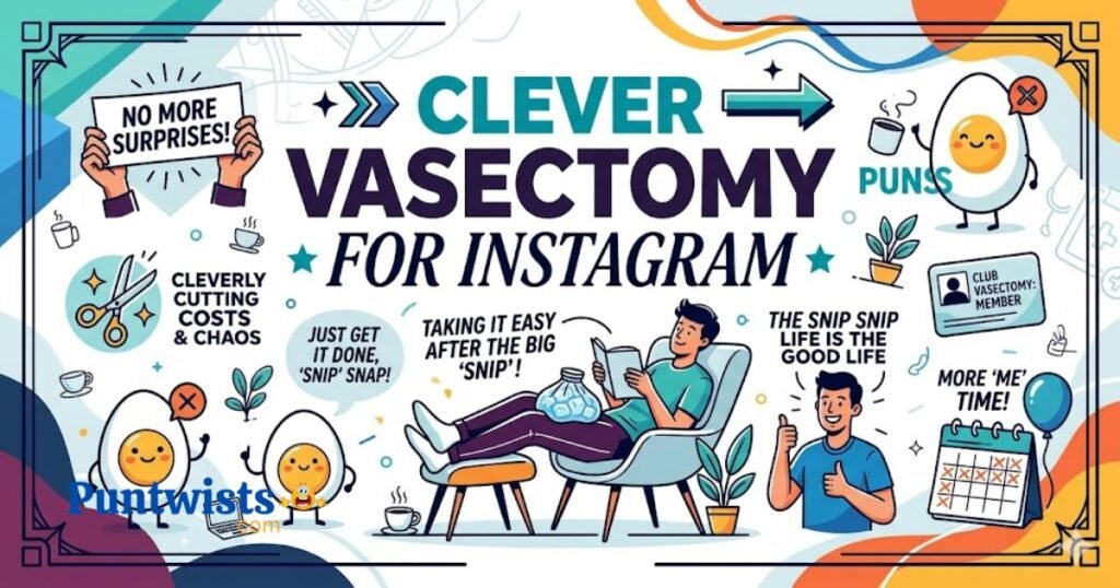 Clever Vasectomy Puns For Instagram