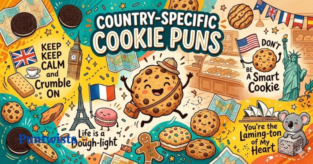 Country Specific Cookie Puns