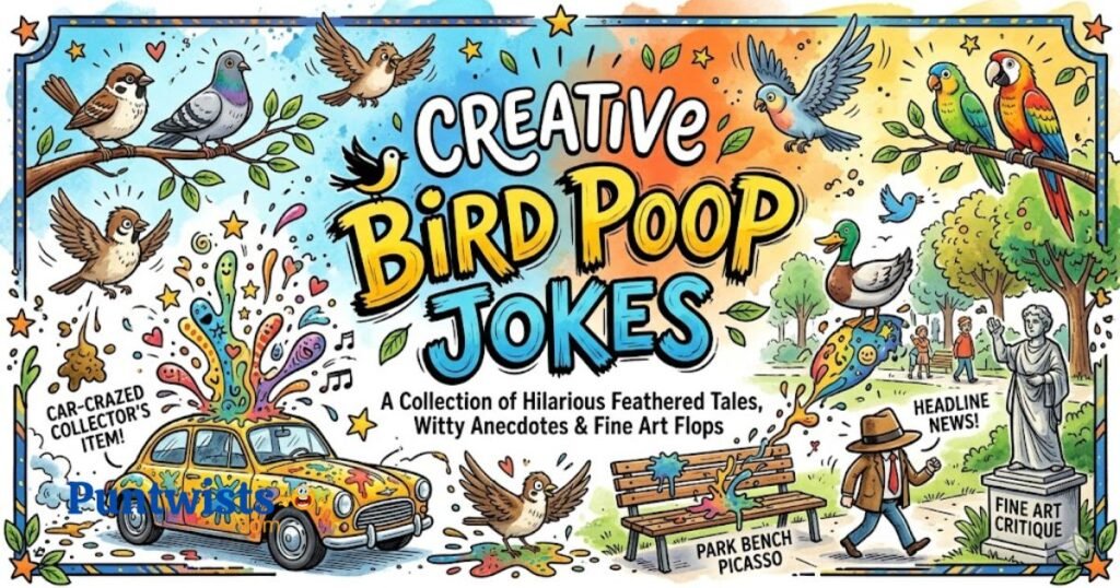 Creative Bird Poop Jokes