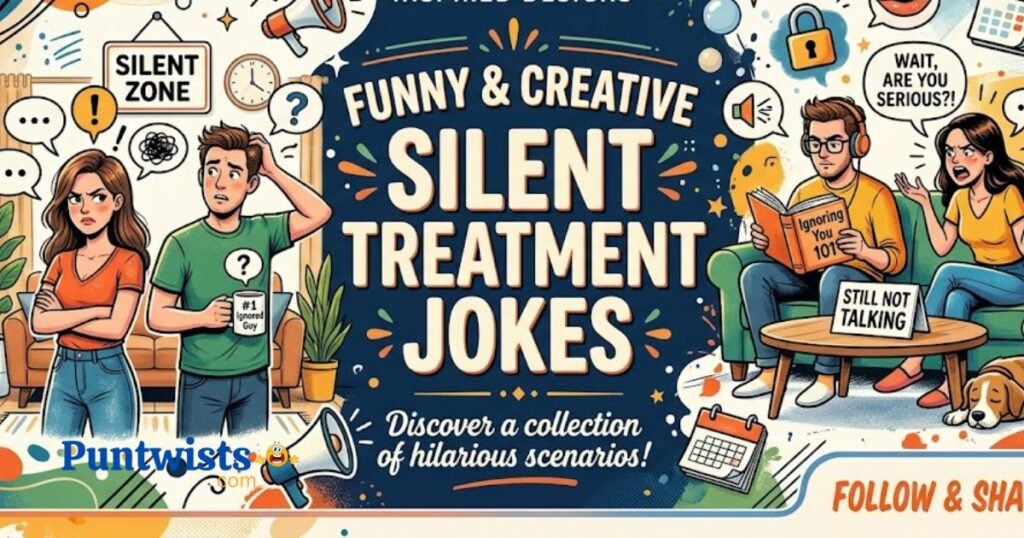 Funny And Creative Silent Treatment Jokes
