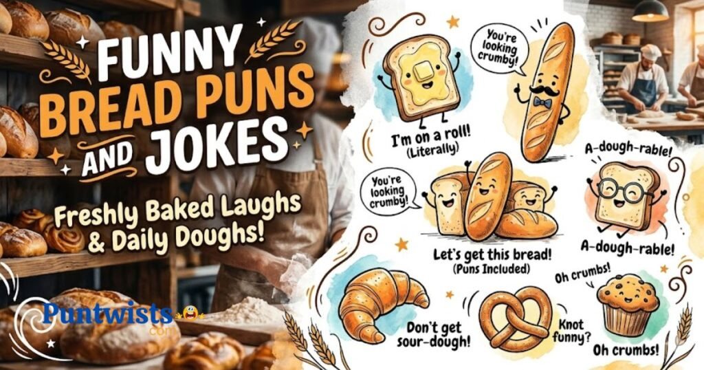 Funny Bread Puns And Jokes