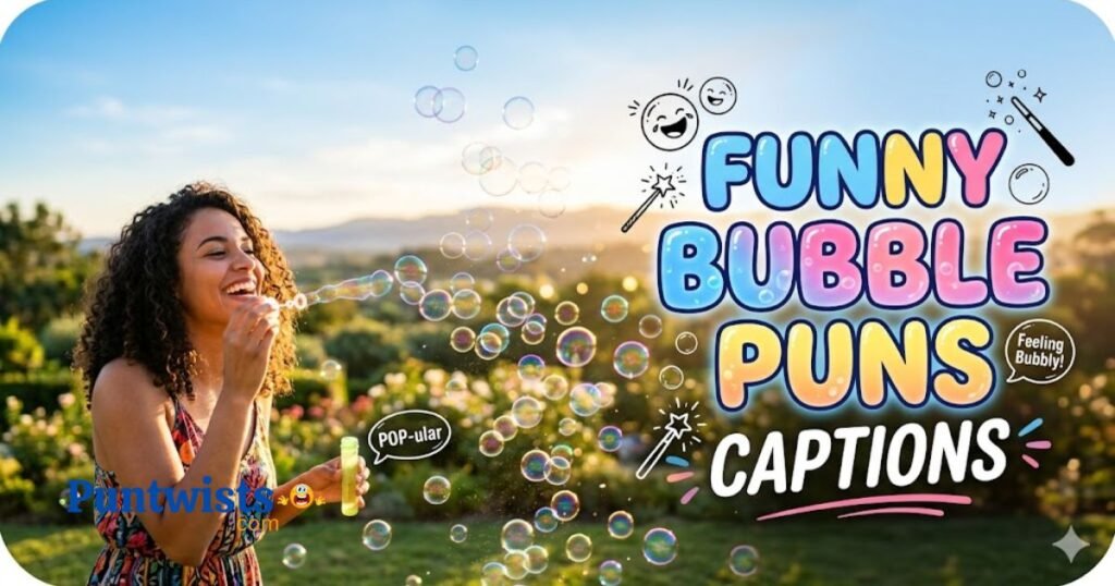 Funny Bubble Puns Captions
