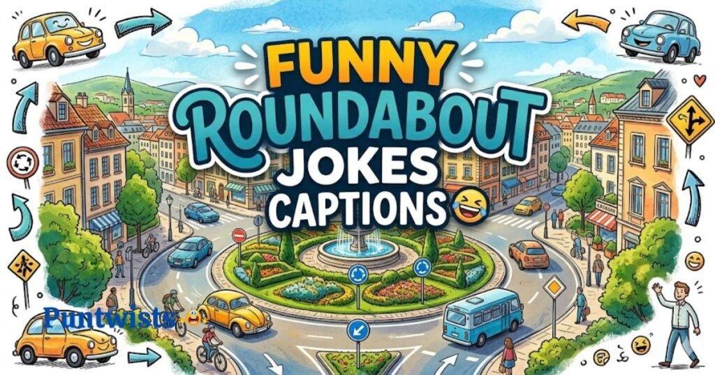 Funny Roundabout Jokes Captions