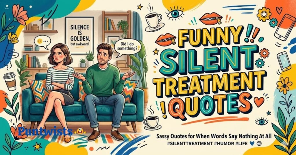 Funny Silent Treatment Quotes