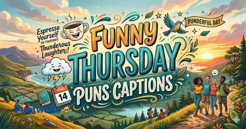 Funny Thursday Puns Captions