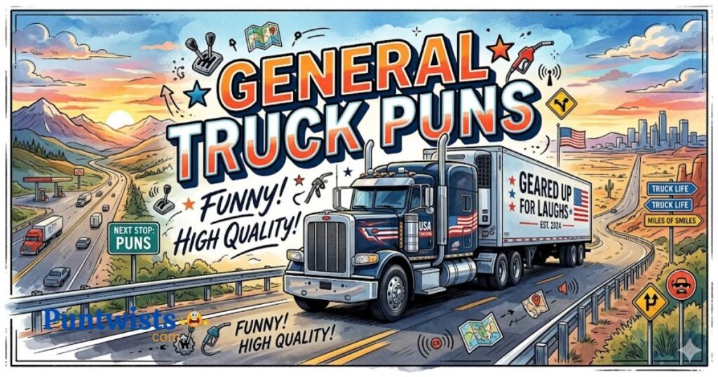 General Truck Puns