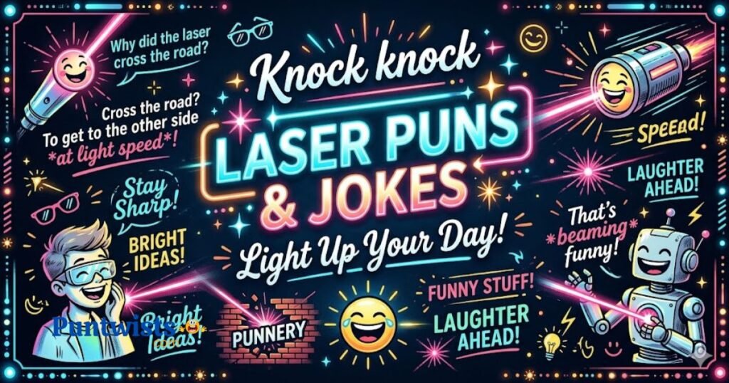 Knock Knock Laser Puns And Jokes