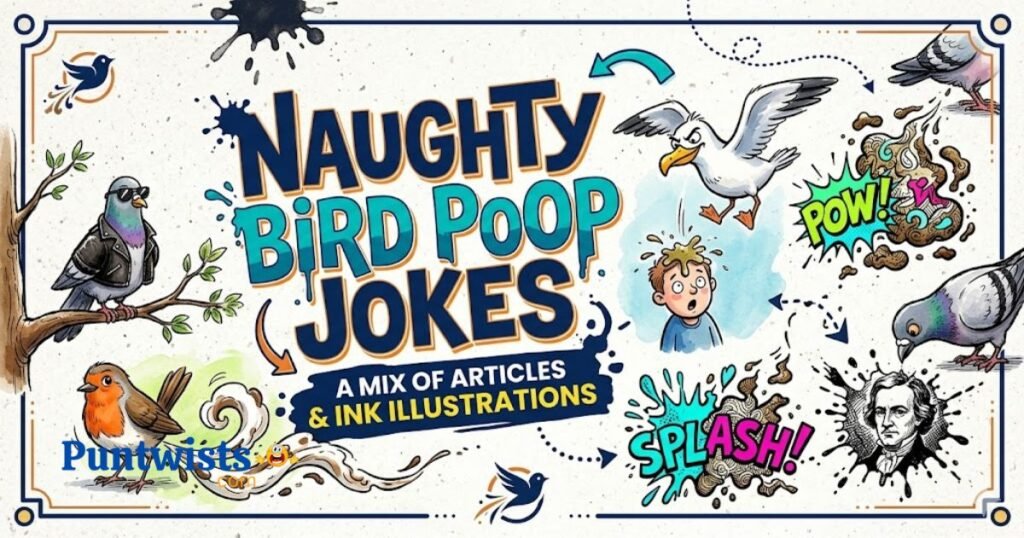 Naughty Bird Poop Jokes