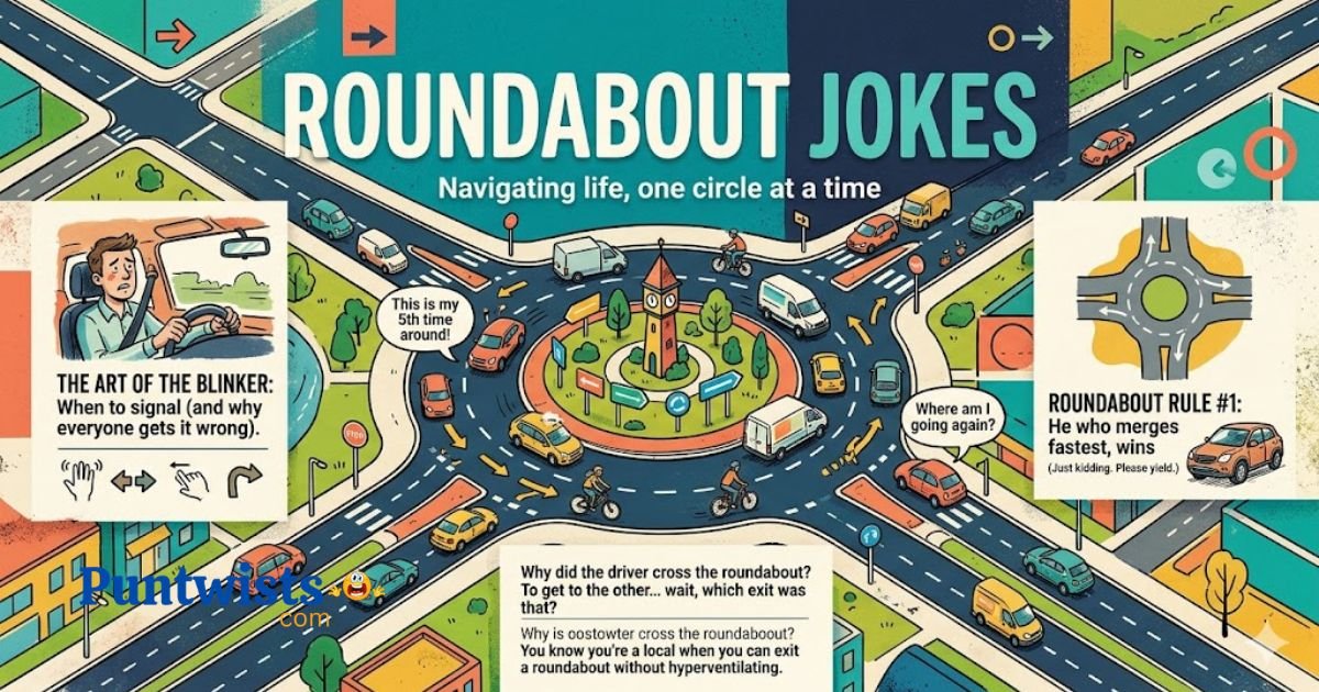 331+Hilarious Roundabout Jokes Funniest loop of Humor! 2026
