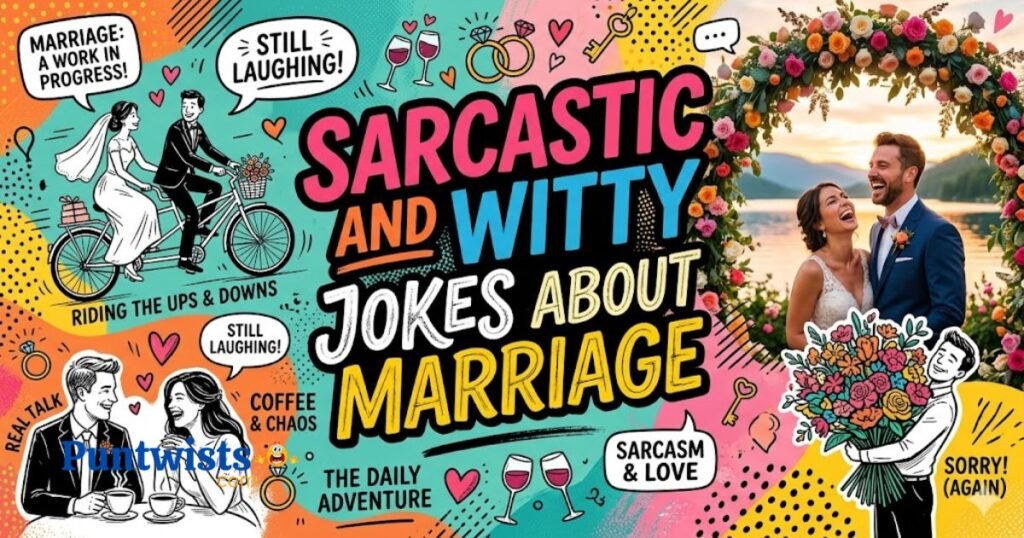Sarcastic And Witty Jokes About Marriage