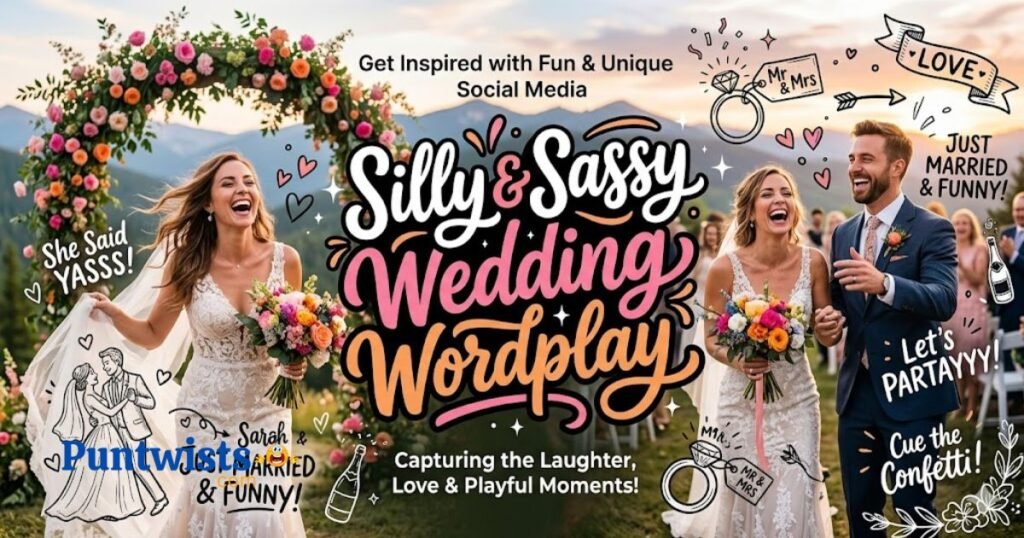 Silly And Sassy Wedding Wordplay