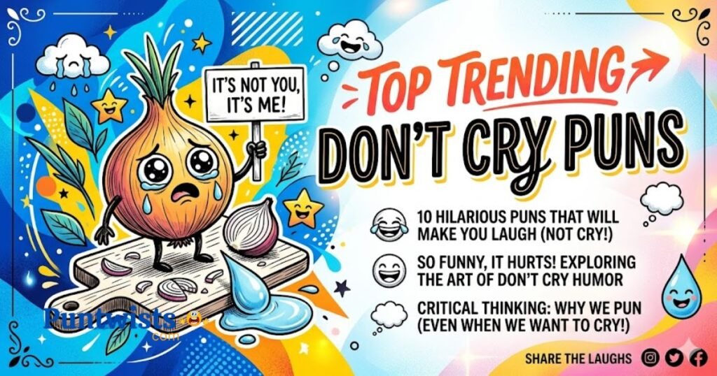 Top Trending Dont Cry Puns