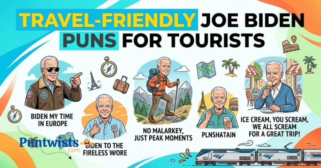 Travel Friendly Joe Biden Puns For Tourists