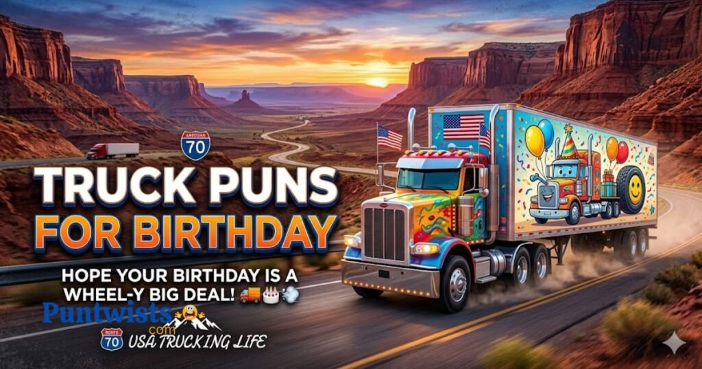 Truck Puns For Birthday