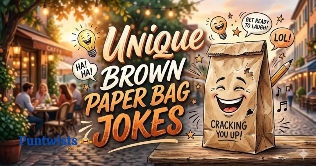 Unique Brown Paper Bag Jokes
