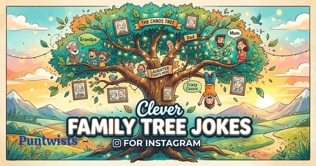 Clever Family Tree Jokes For Instagram