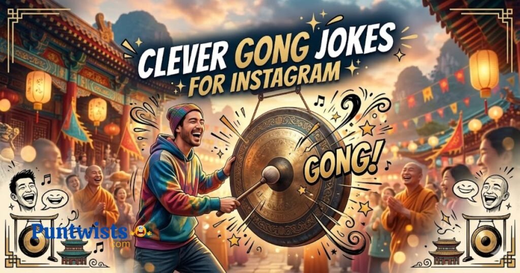 Clever Gong Jokes For Instagram