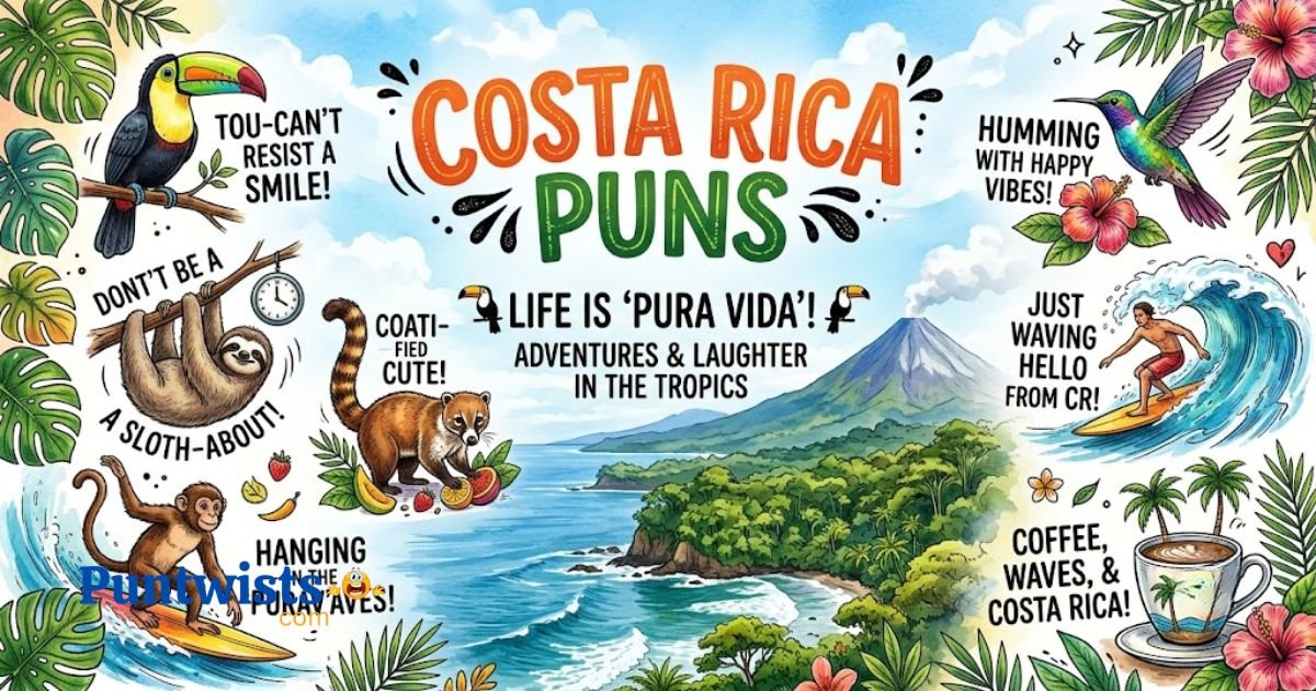 Costa Rica Puns