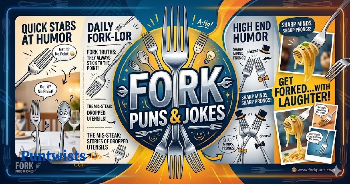 315+ Fork Puns & Jokes The Ultimate Puns Guide🍴! 2026