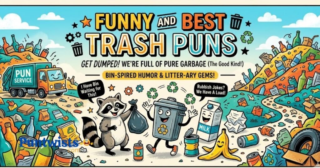 Funny And Best Trash Puns