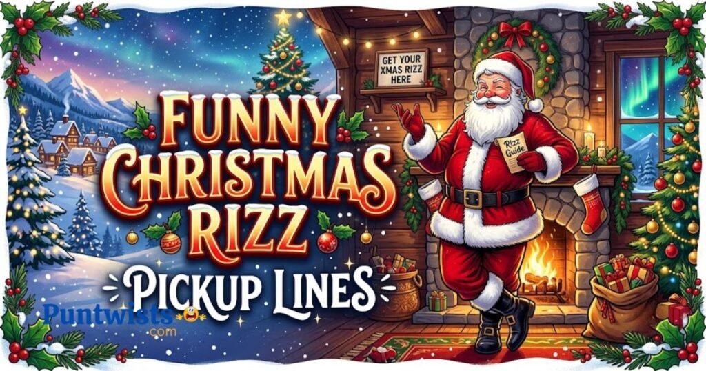 Funny Christmas Rizz Pickup Lines