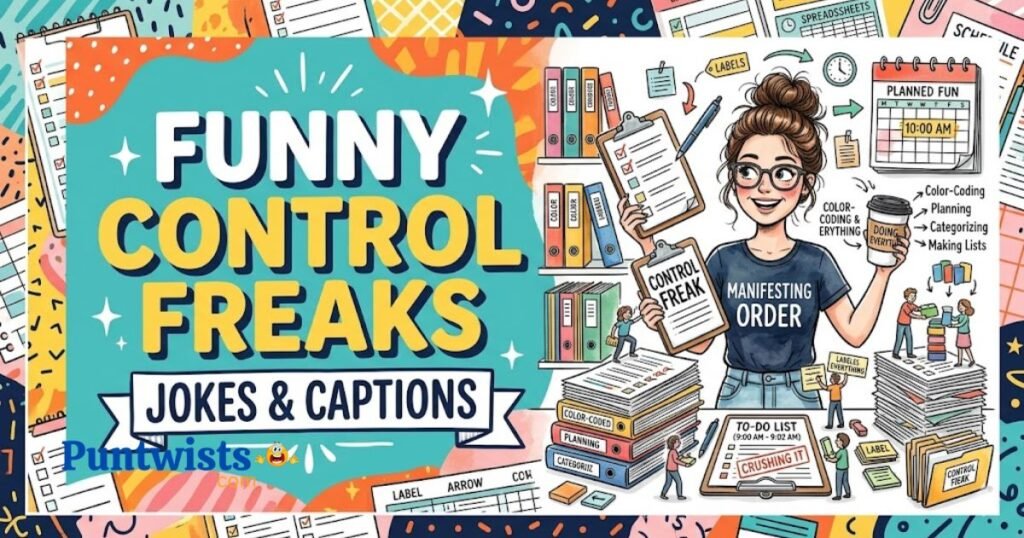 Funny Control Freaks Jokes Captions