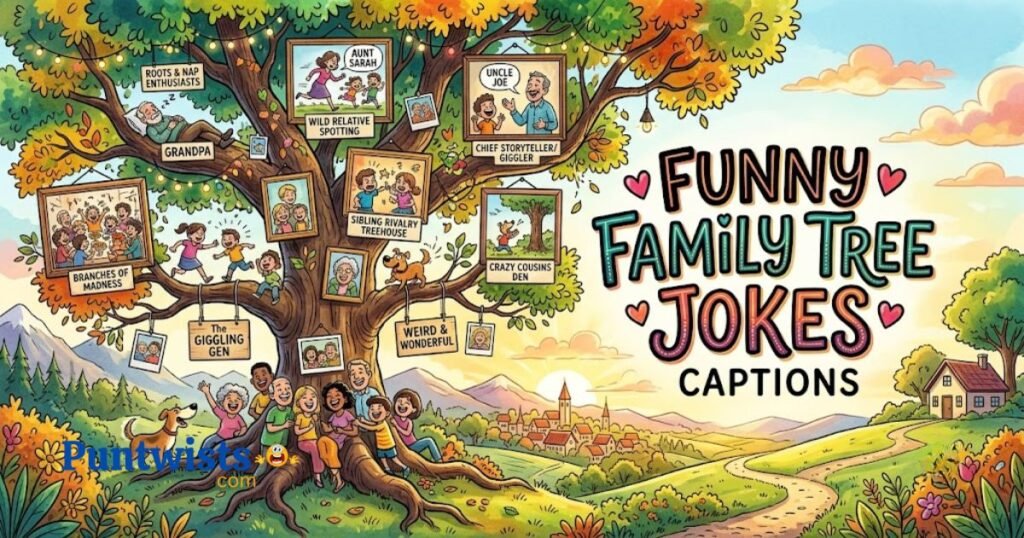 Funny Family Tree Jokes Captions