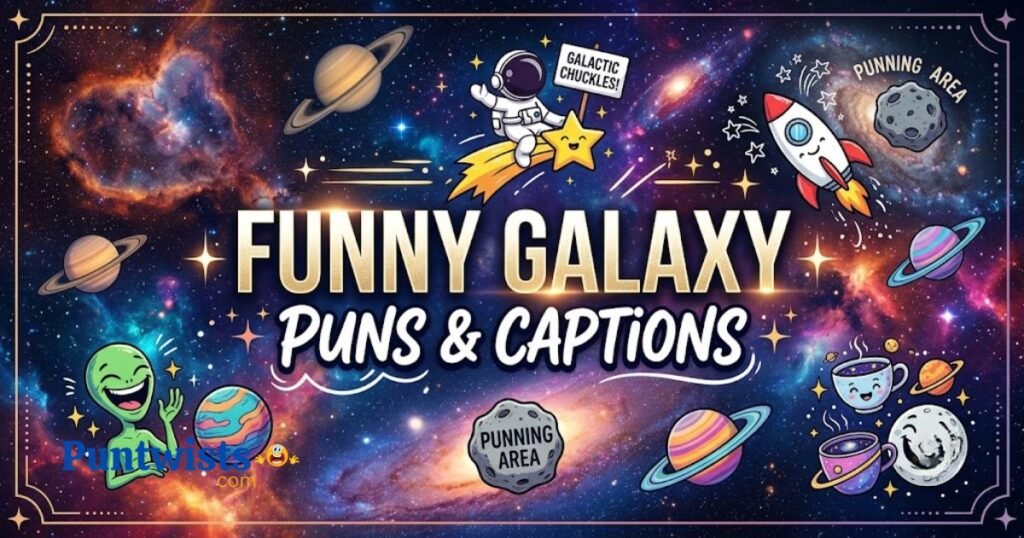 Funny Galaxy Puns Captions