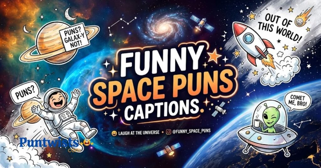 Funny Space Puns Captions