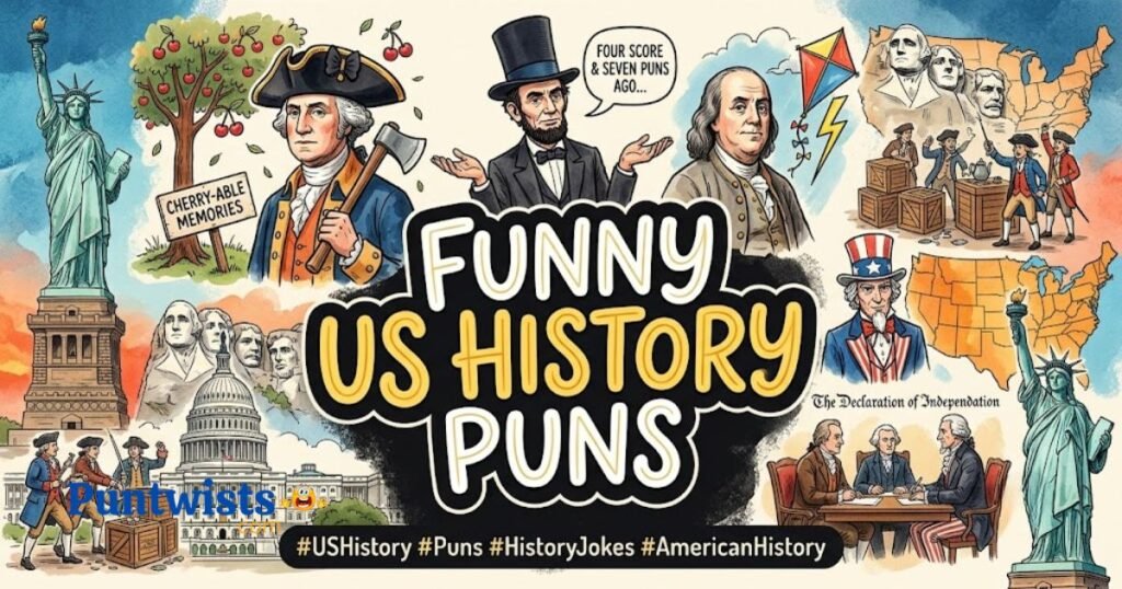 Funny Us History Puns