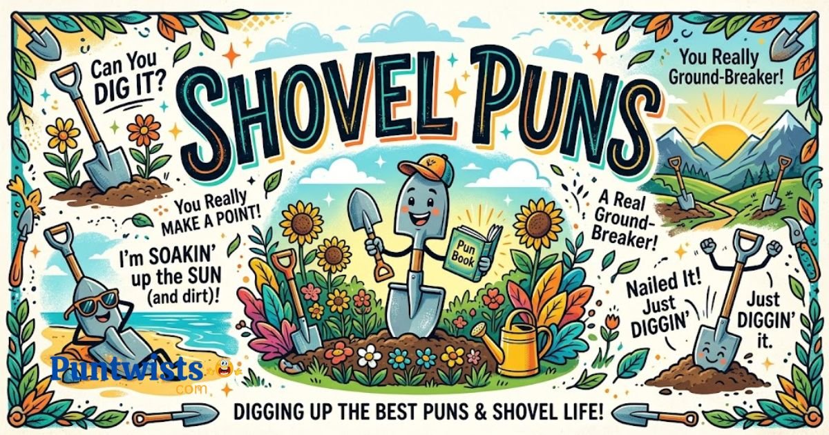 265+ Shovel Puns Hilarious Wordplay You’ll Dig! 2026