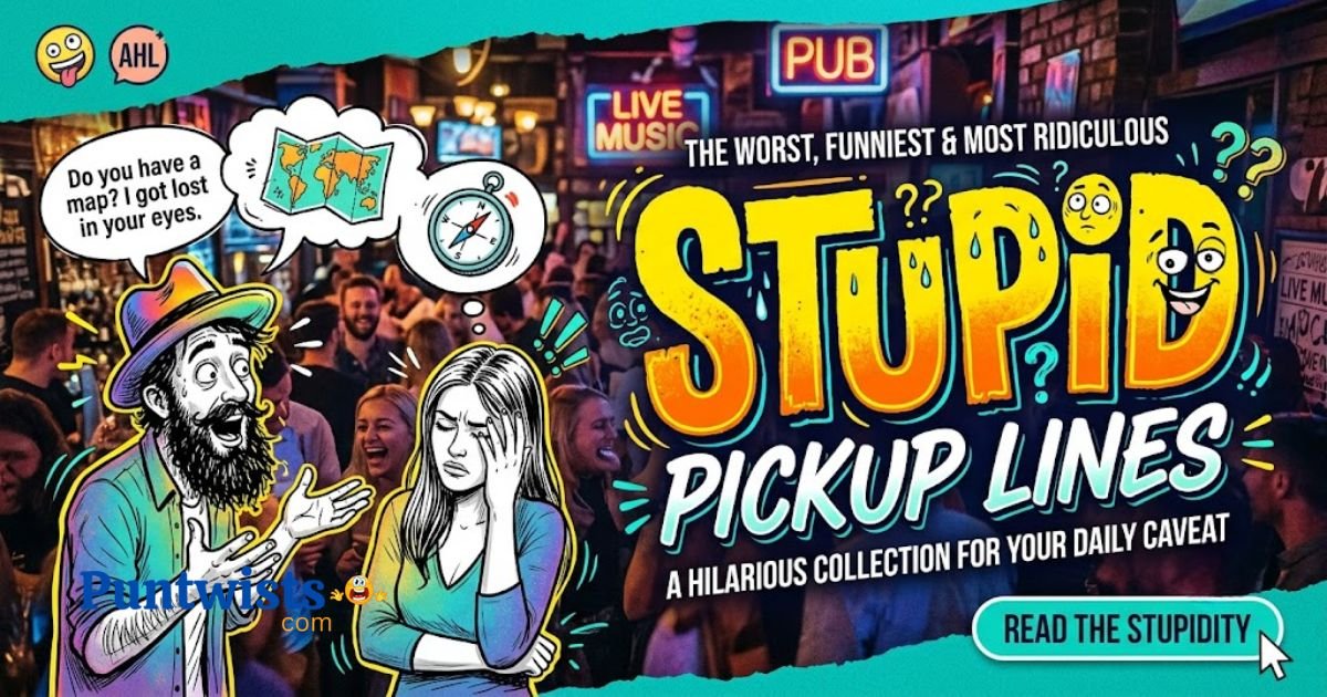 515+ Stupid Pickup Lines That Actually Work! 2026
