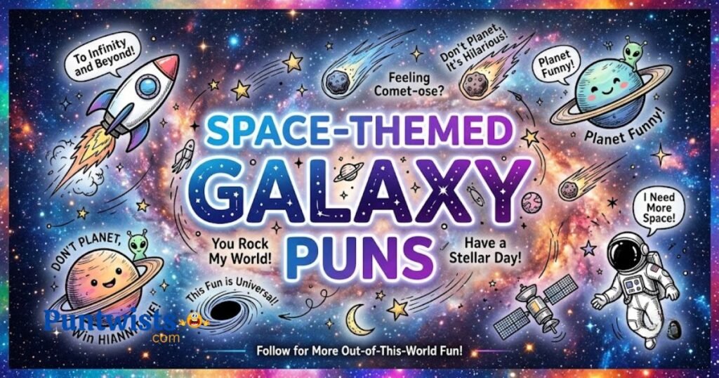 Space Themed Galaxy Puns